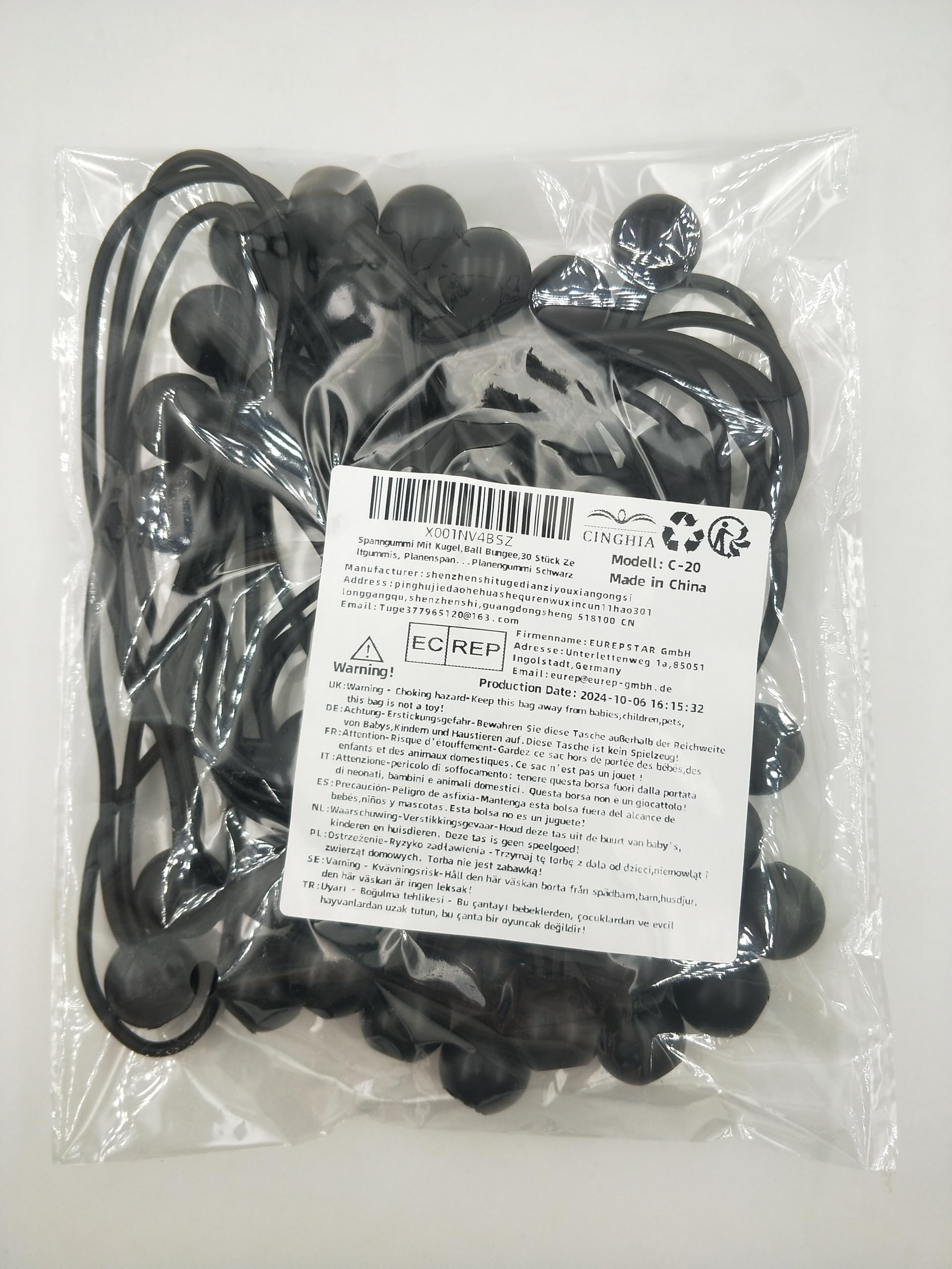 30 Pièces De Tendeurs, Tendeurs De Bâche, Tendeurs, Tendeurs De Gazebo Tendeurs De Bache Tendeurs De Camping Rallonges De Rideaux 150 Mm 96846665