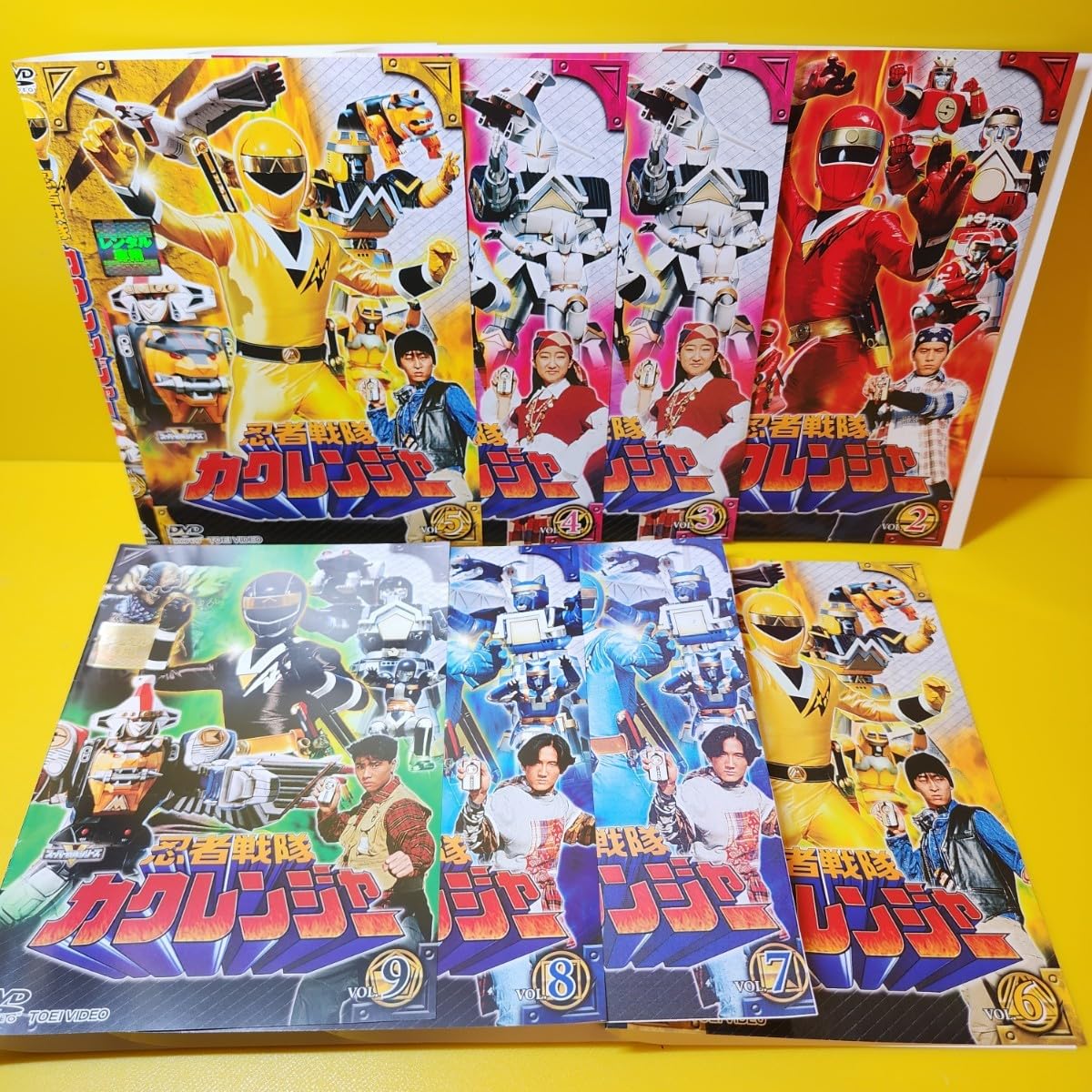 Amazon.co.jp: ※ケース交換済み忍者戦隊カクレンジャー DVD 全10巻 