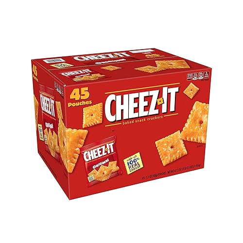 Un artículo de Cheez-It Original Snack Packs (1.5 oz, 45 ct.)  Paquete de 1  Disco a granel