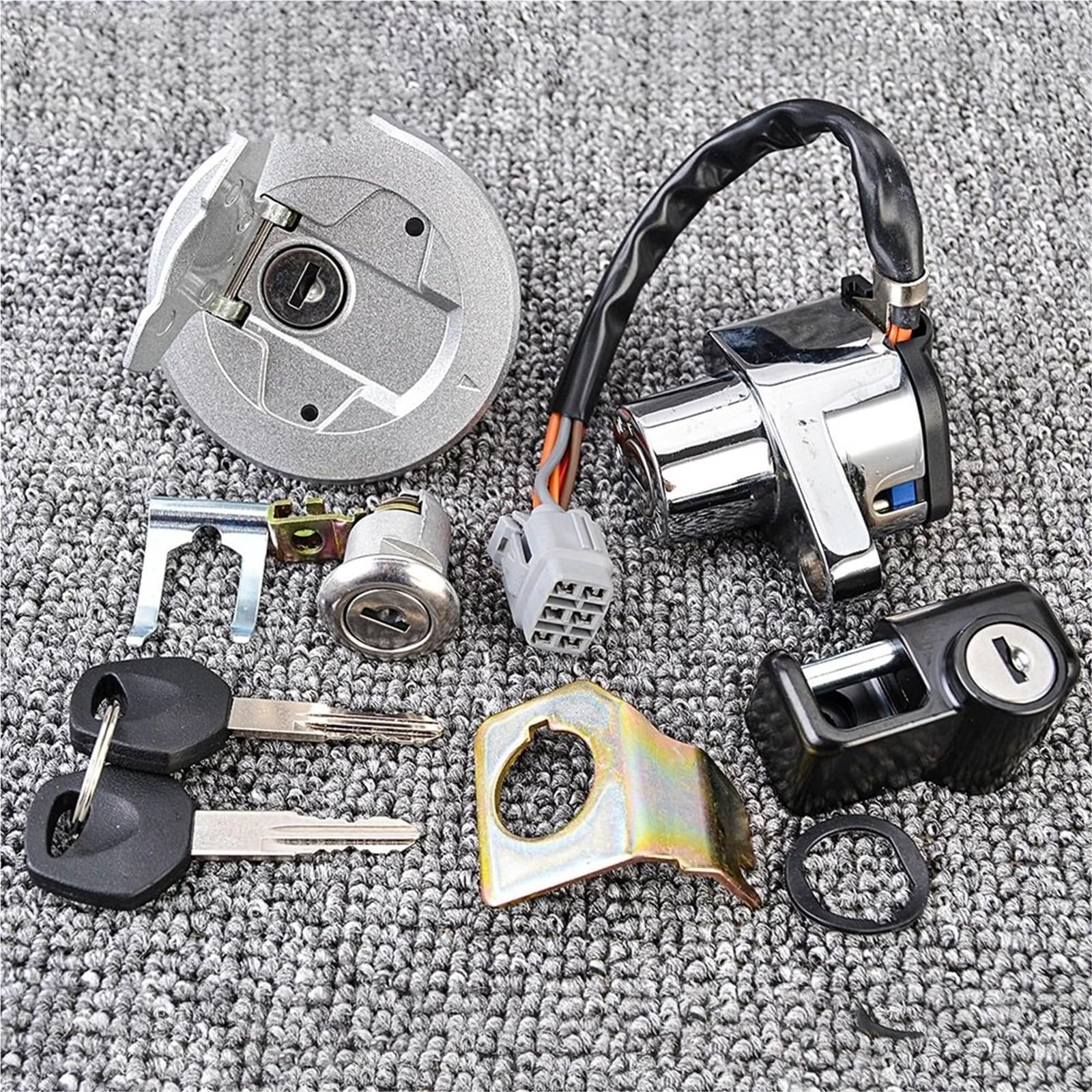 Interruptor de Control de Encendido Para VZR1800 VZR1800N VZR1800Z Intruder M1800R Boulevard M109R interruptor encendido tapa combustible llave bloqueo asiento