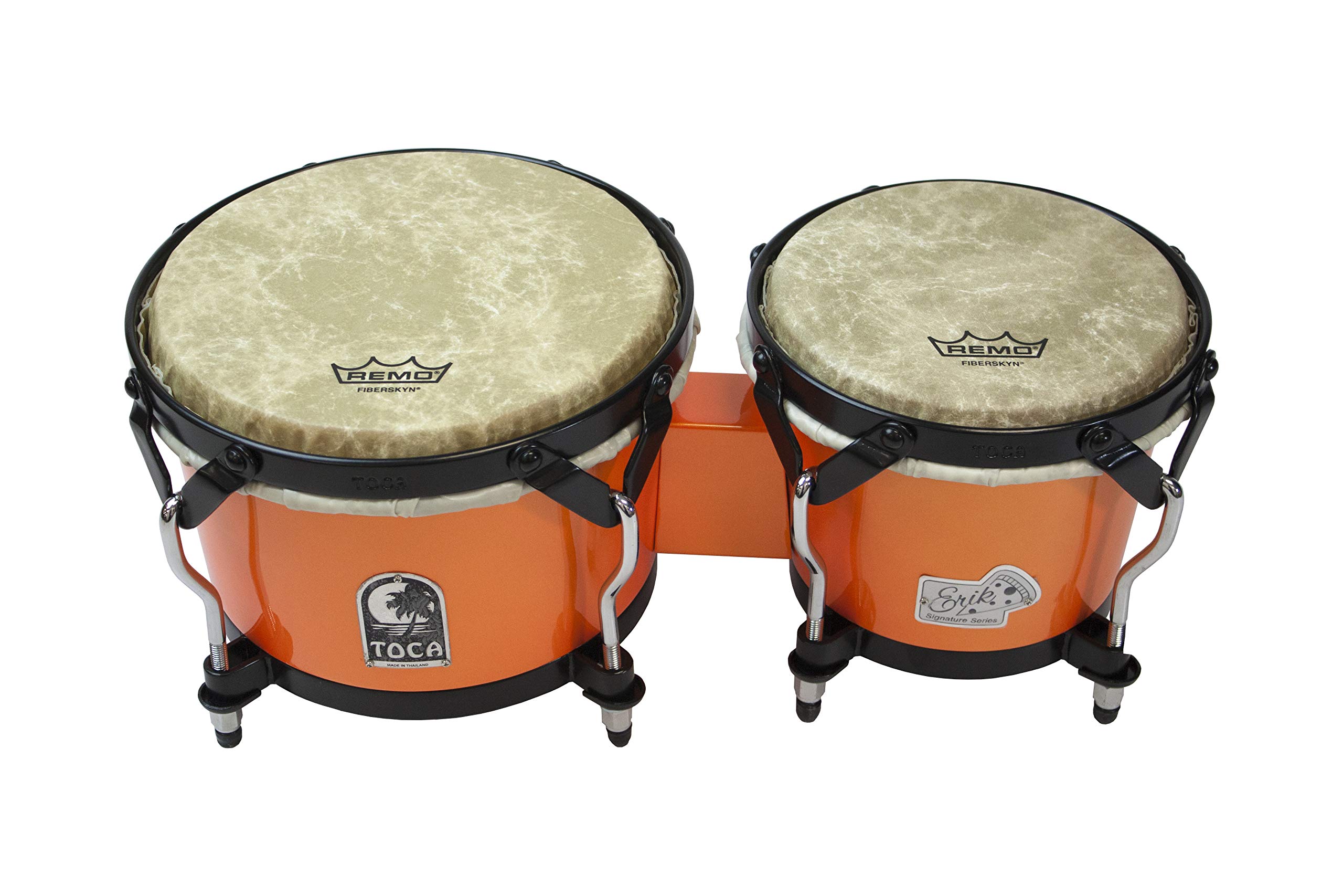 Amazon.com: TOCA ERIK PIZA BONGO IRIDESCENT ORANGE : Musical