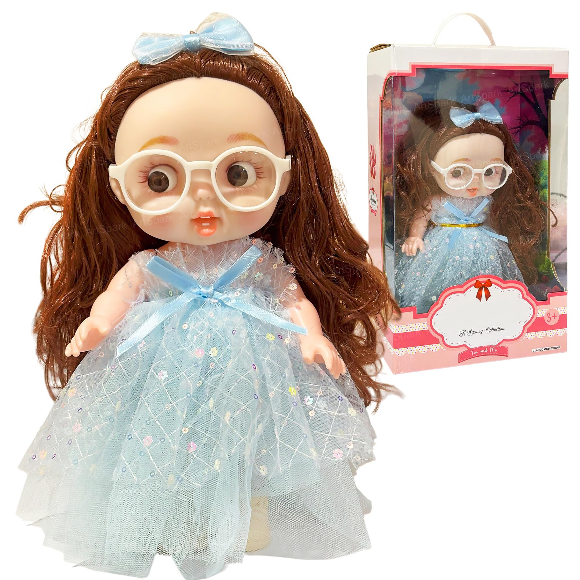 ArtSpark Korean Princess Doll for Girls – 27 cm Fashion Doll with