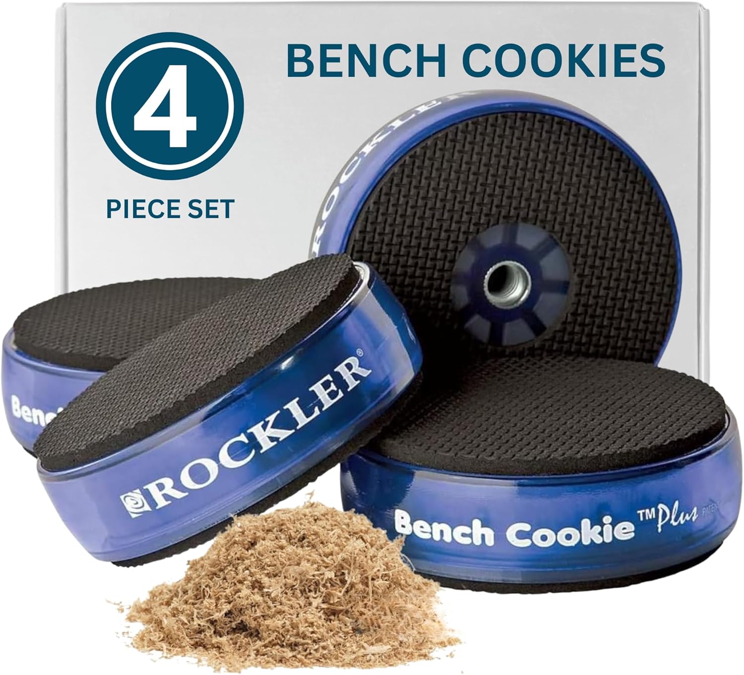 Rockler Work Bench Cookies Plus Work Grippers (4 Pack) – Rockler Bench Cookies Protect Workpiece from Scratches