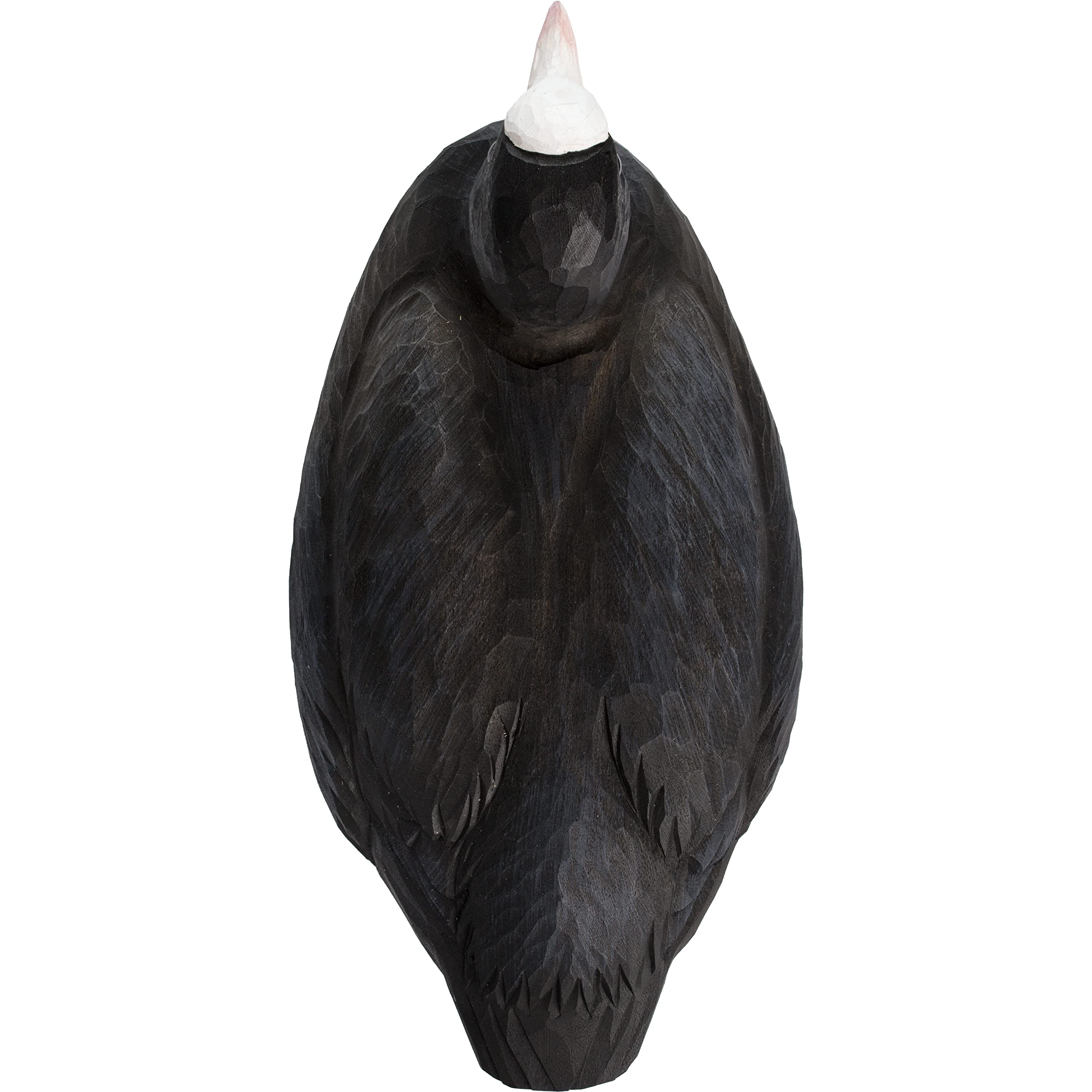 WILDLIFEGARDEN Wildlife Garden WG4473 DecoBird Bläßhuhn - Handgeschnitzter Dekorative Vogel aus Holz - Große Europäische Vögel