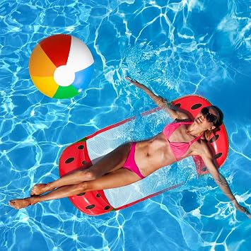 Lubibi 4 in 1 Pool Floats Set,Water Hammock,Floating Chair for Adults Kids
