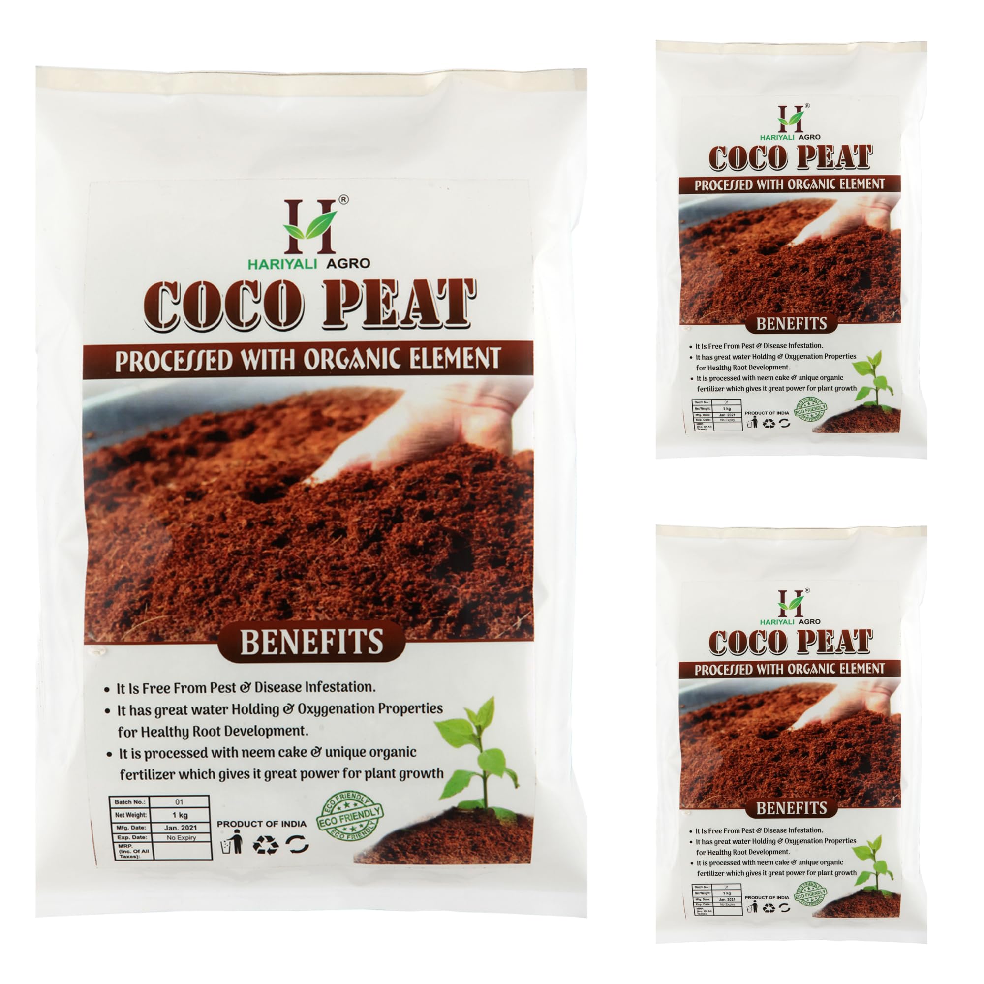 Hariyali Agro Coco Peat - 3 kg (B099PRT2LV) Amazon Price History, Amazon Price Tracker