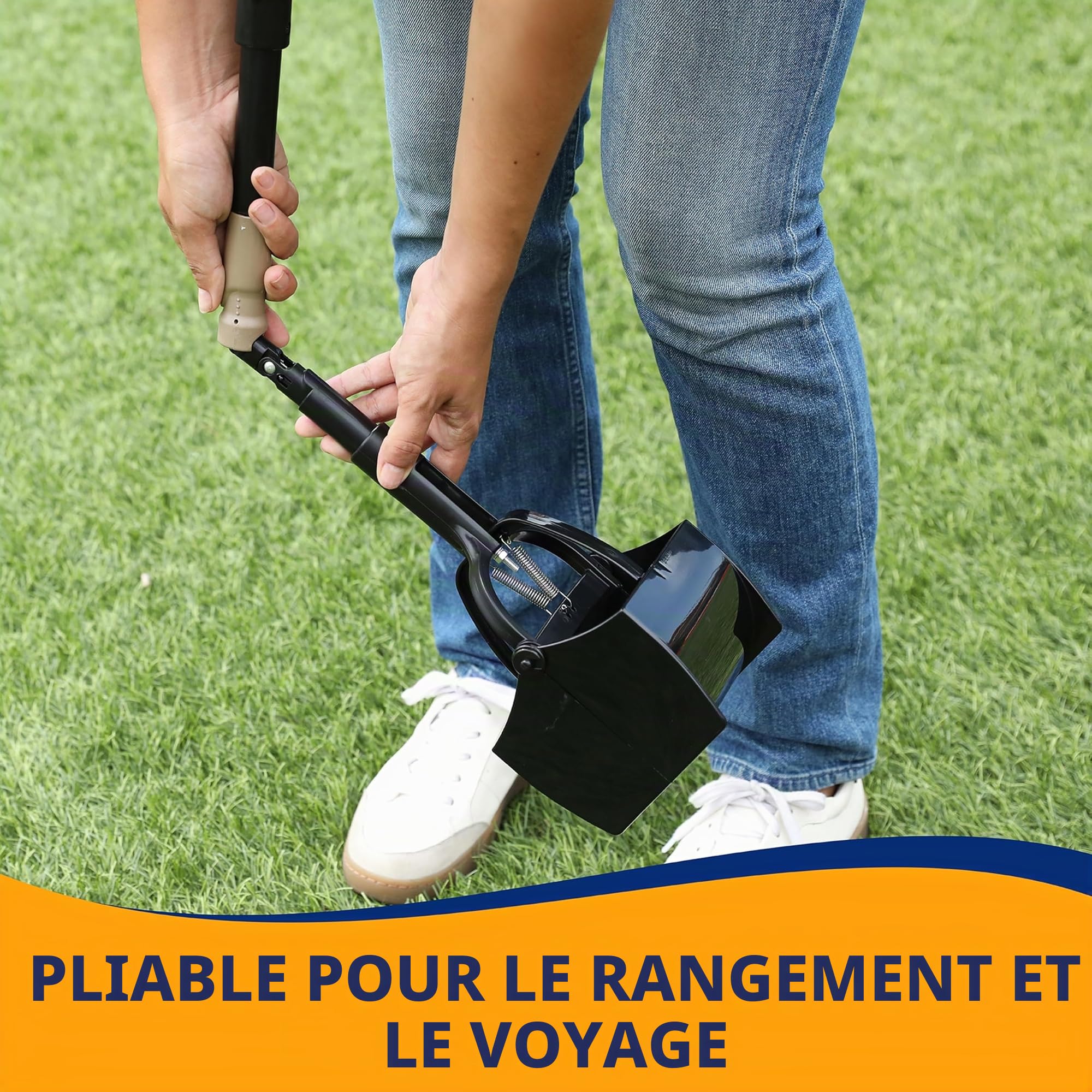 Arm & Hammer Pooper Scooper Claw Scoop Chien Caca Scooper pour système de Gestion des déchets d'animaux de Cour