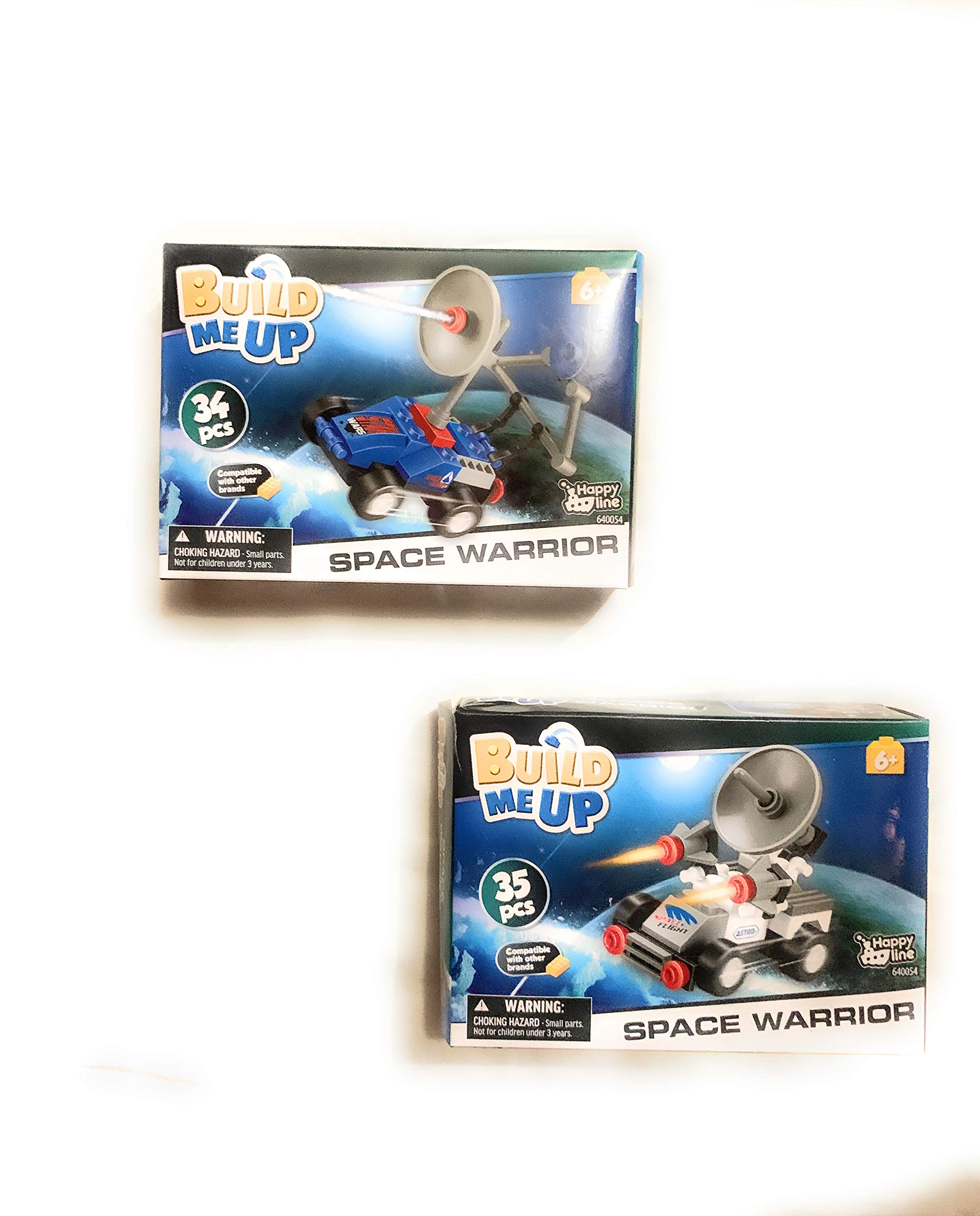 Happy Line Build me Up Space Warrior Random Design