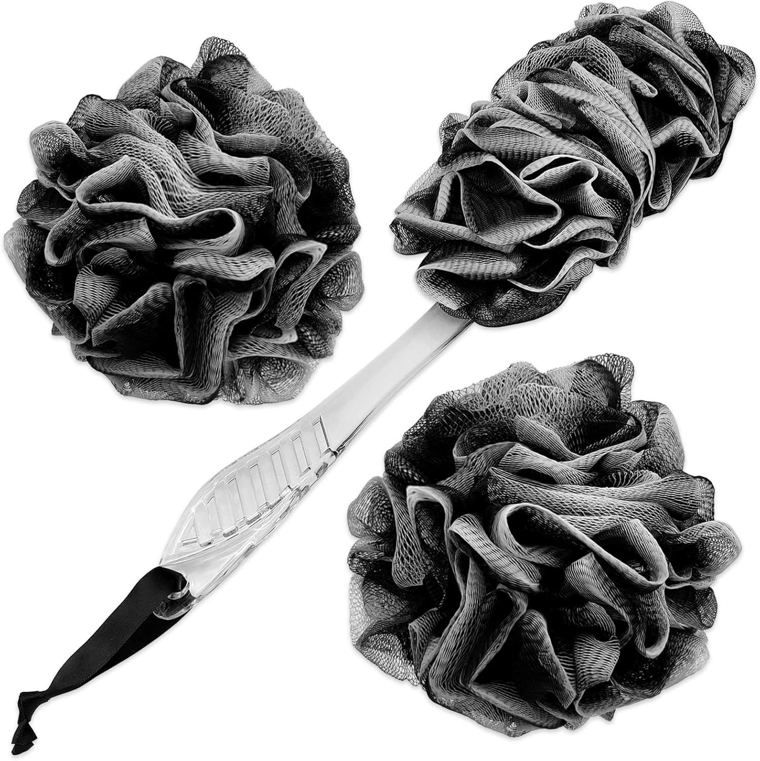 Loofah Handled Back Brush for Shower & Bath Shower