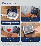 A&D Medical Moniteur de pression artérielle multi-usagers pour usage à domicile, UA-767FAM - Cuff à large portée (8,6-16,5" / 22-42cm) Jusqu'à 4 Utilisateurs, Facile à utiliser, Mémoire Avg, Erreur de mouvement du corps, Erreur d'ajustement de cuff, AC Adaptateur