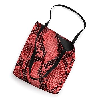 Amazon.com: Red Snakeskin Pattern Reptile Python Anaconda