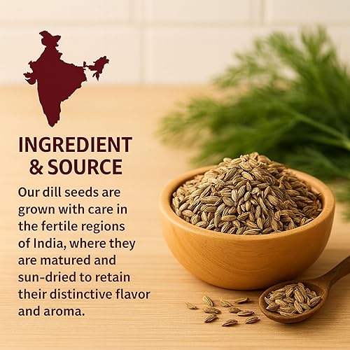 Miniatura 8 de SPICY PANTRY - Semillas de eneldo de 4 onzas  Especias enteras aromáticas para encurtidos, aderezos para ensaladas, sopas, guisos, panes, cocinas