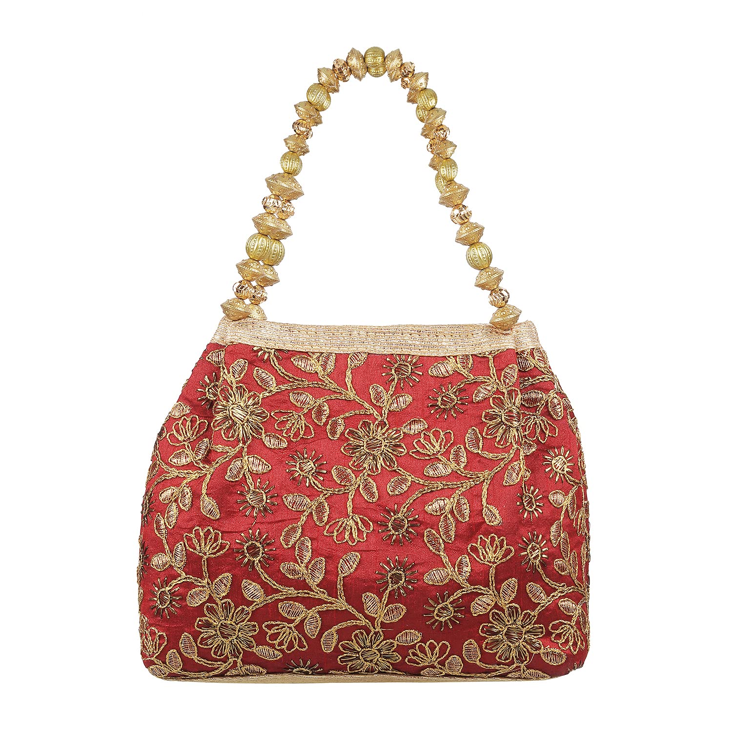 Metro Maroon Embroidery Secure Magnet Closure Party Handbag For Women (B09W1BRLG8) Amazon Price History, Amazon Price Tracker