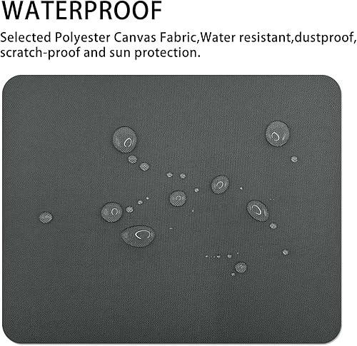 Miniatura 2 de Parche de reparación de lienzo de 9 x 11 pulgadas, 3 piezas, impermeable, autoadhesivo para tiendas de campaña, cubierta de barco, toldo