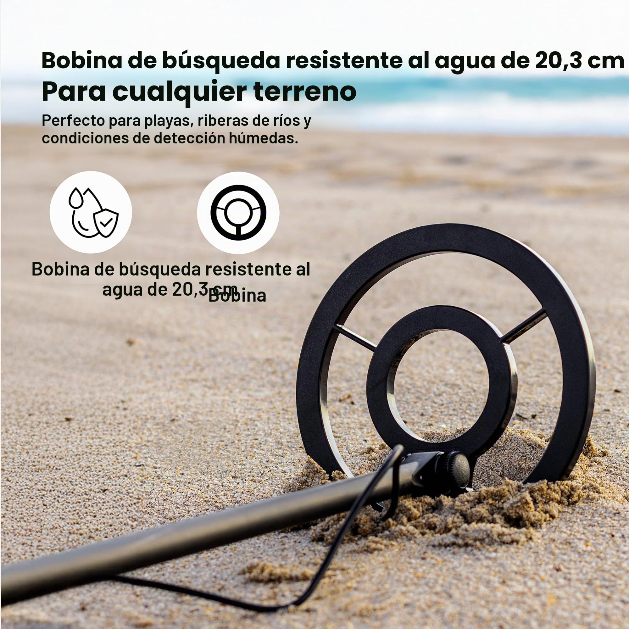 BOUNTY HUNTER TK4-PL - Detector de metales