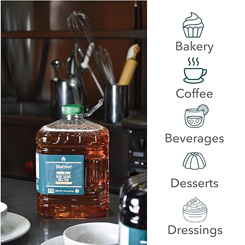 Miniatura 4 de Blue Green Agave Néctar orgánico, azul claro, 176 onzas