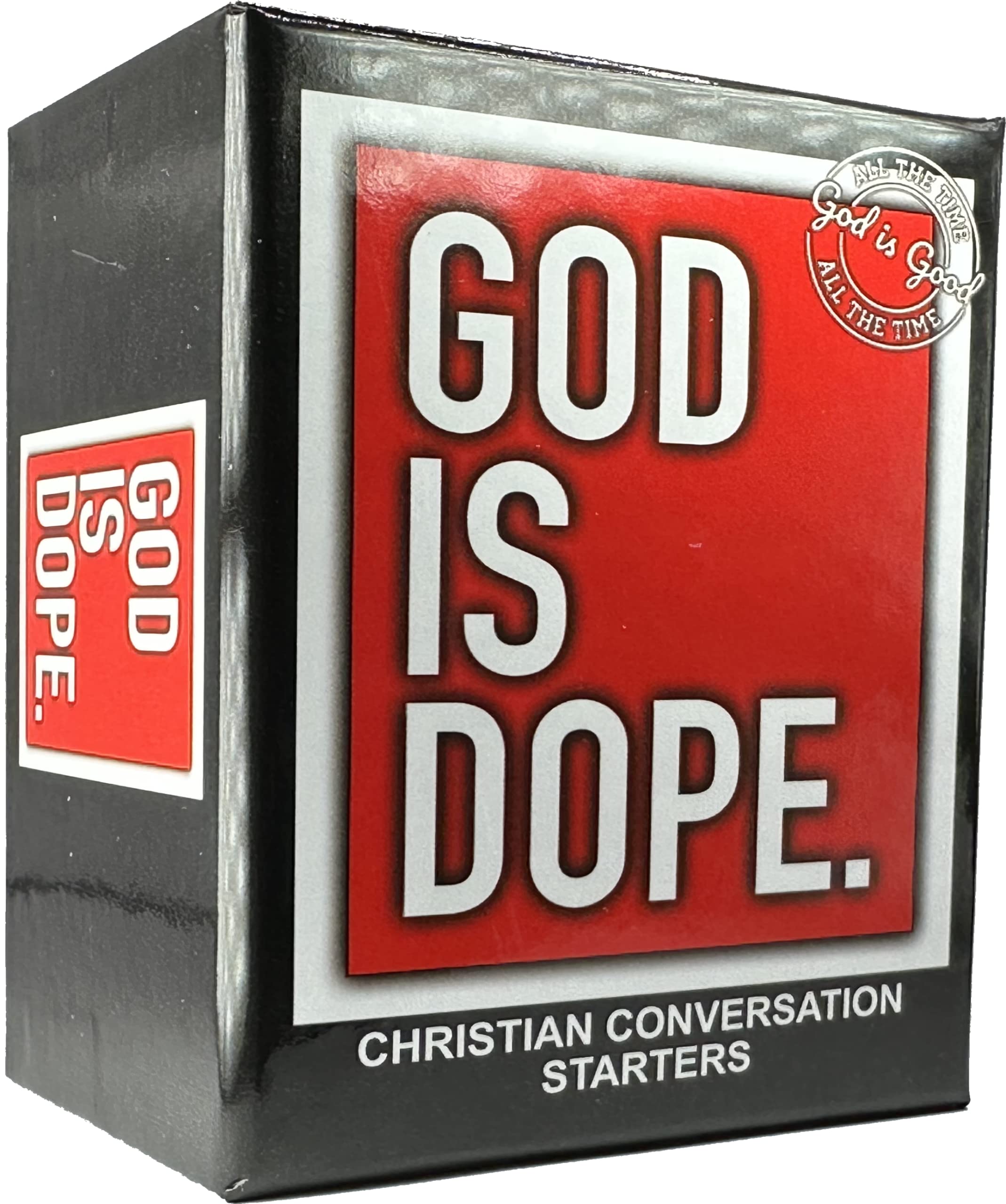God Is Dope – Bible Trivia and Christian Conversation Starters Game for Church, Couples, and Family Gatherings, Great Christian Gift, Thought-Provoking Questions for Church Groups and Families