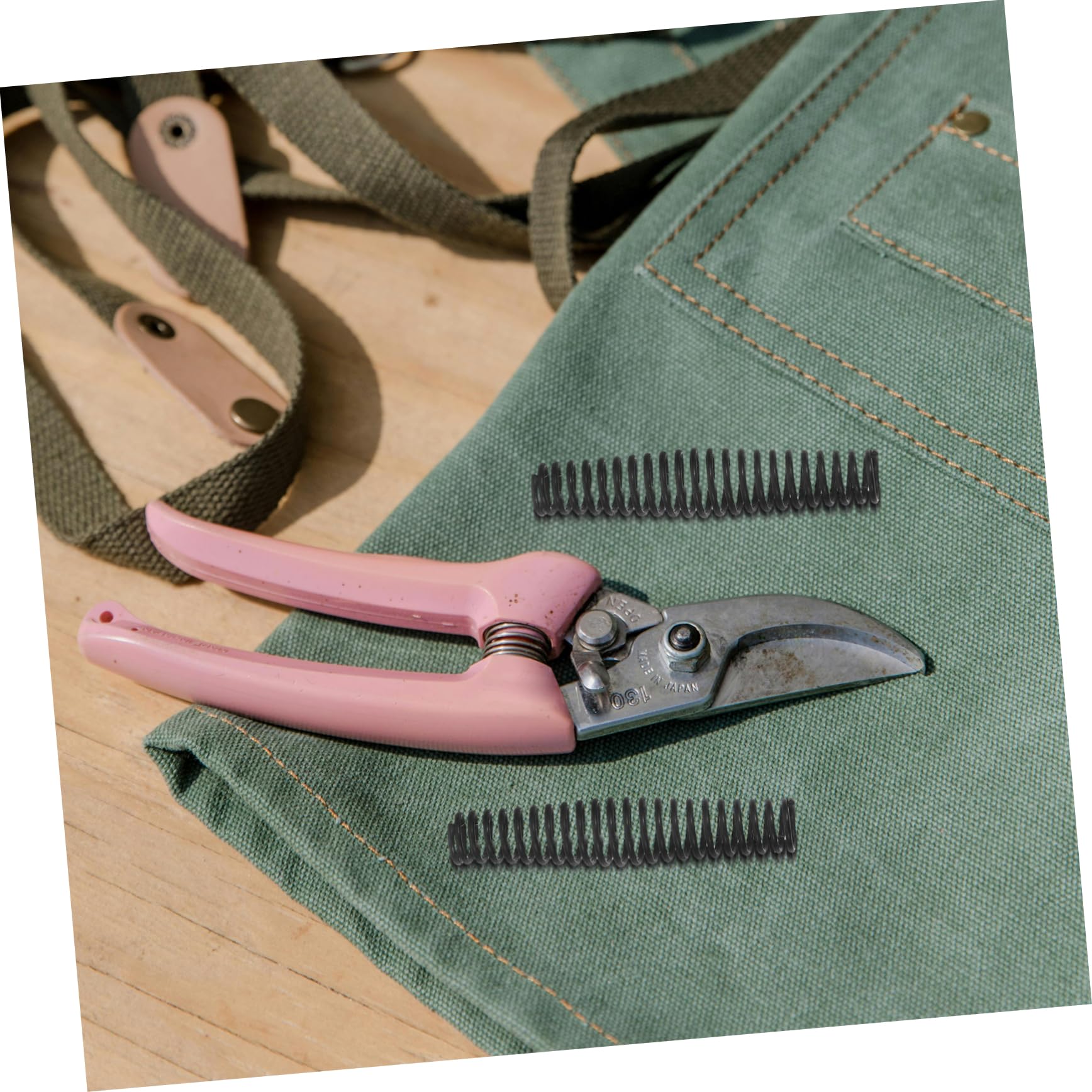 GALPADA 20pezzi Molle di Compressione in Acciaio Sostituibili per Cesoie da Potatura Accessori di Giardinaggio per Potatura di Fiori e Alberi da Frutto Parti di Ricambio per Utensili