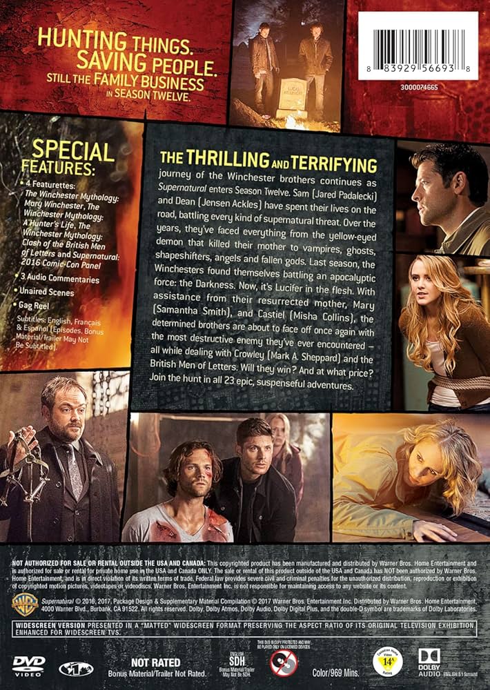 スーパーナチュラル IV BOX 1 (エピソード 1-12) スーパーナチュラル IV BOX 1 (エピソード 1-12) スーパー