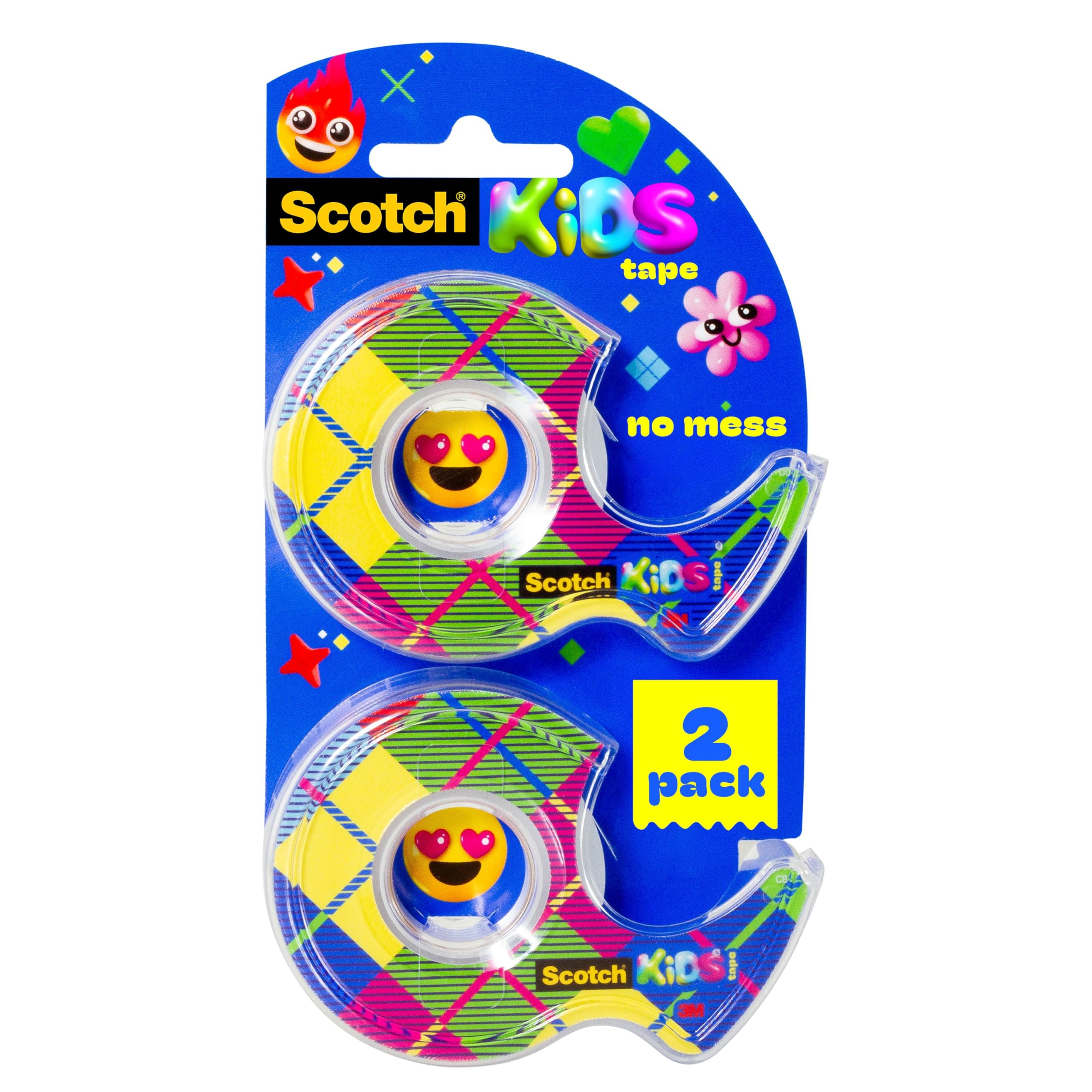 Scotch Unsichtbares Klebeband für Kinder, 19 mm x 15,2 m