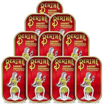 Sardines in Olive Oil 10 x 125g Berthe Ramirez Portugal