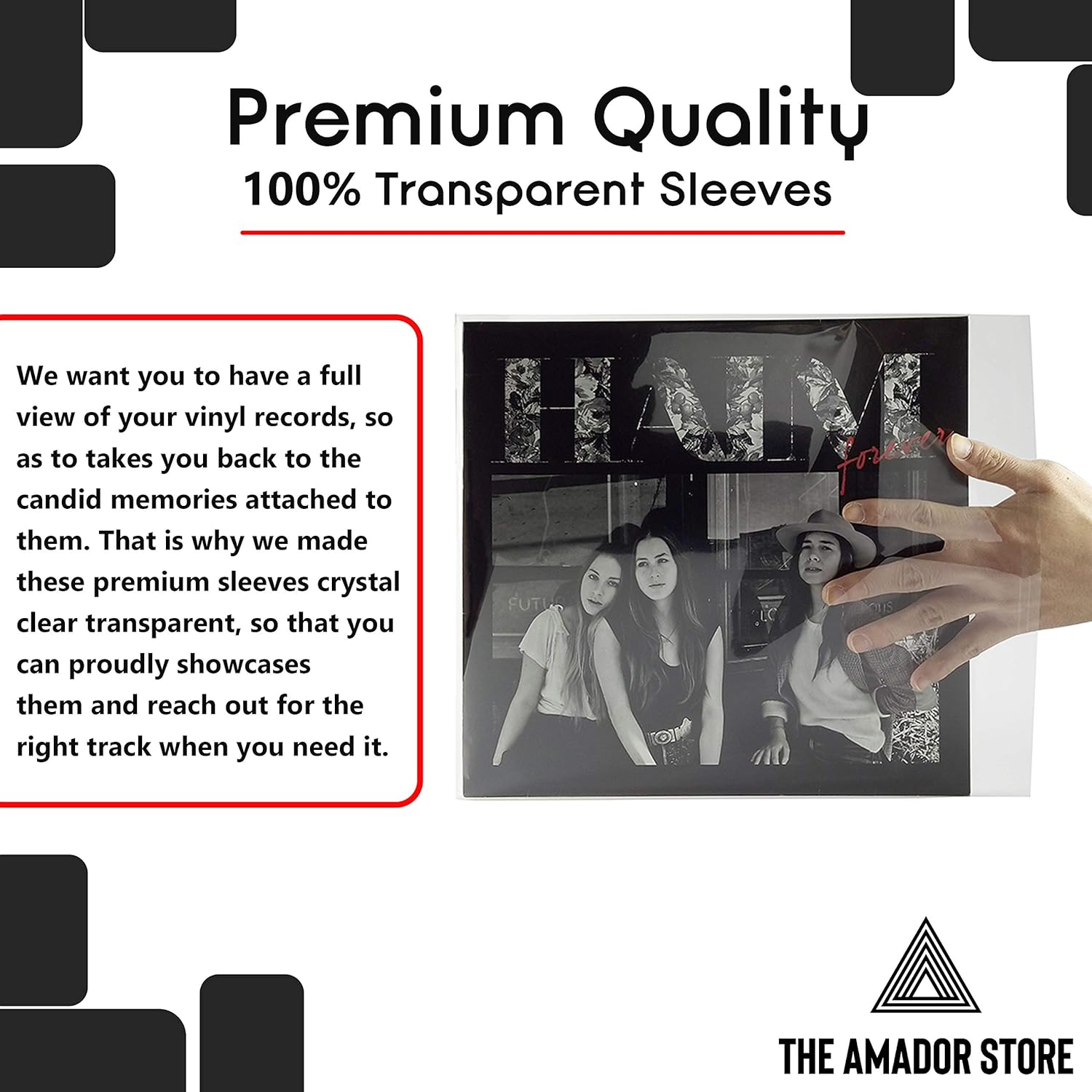 Nеw Arrіvаlѕ The Amador’s Store Vinyl Record Outer Sleeve 100pcs - Clear Plastic Protective LP Outer Sleeves – Made of Premium Polyethylene - Outer Resealable Sleeves for Storing Records and Albums TOP оƒƒERS The Amador’s Store Vinyl Record Outer Sleeve 100pcs - Clear Plastic Protective LP Outer Sleeves – Made of Premium Polyethylene - Outer Resealable Sleeves for Storing Records and Albums