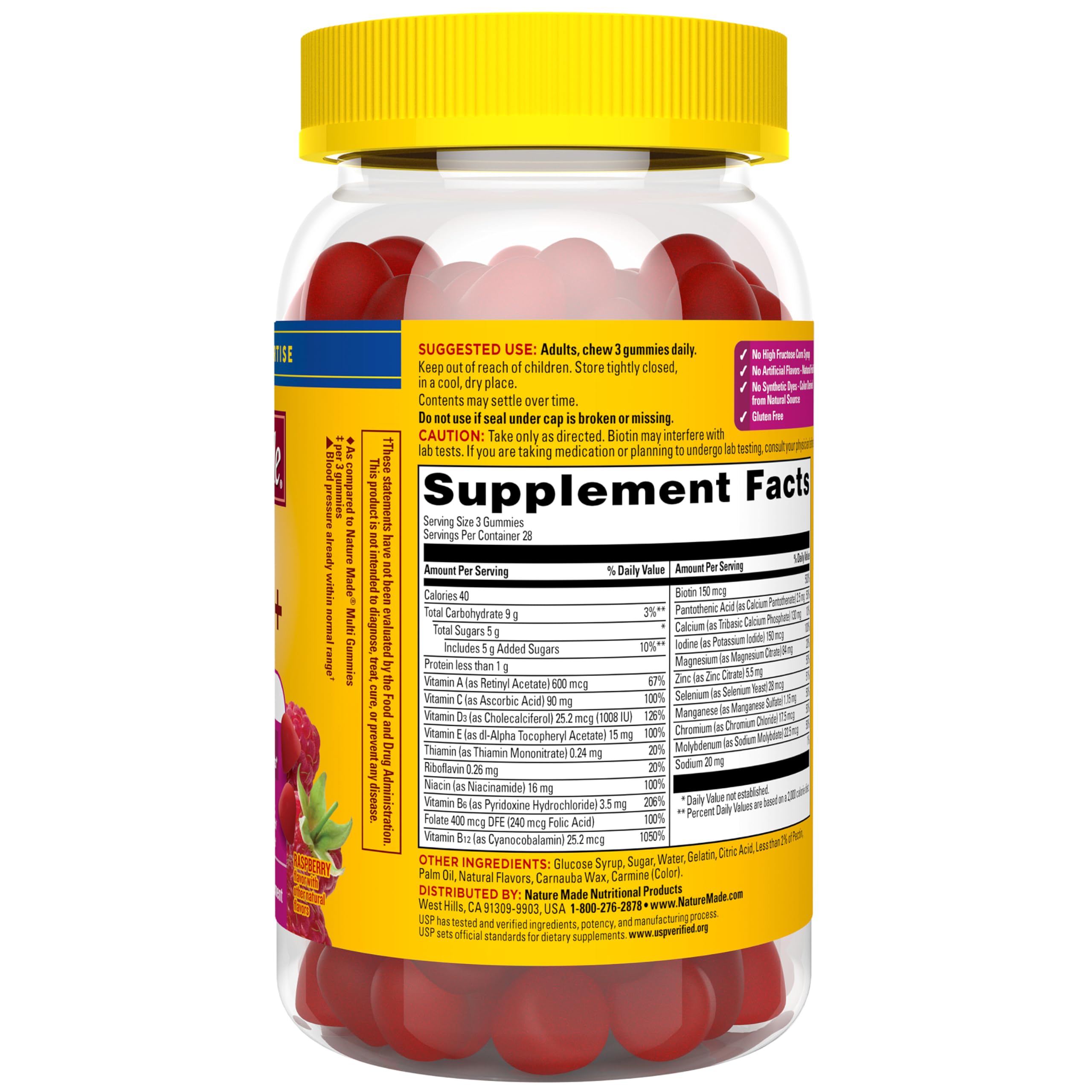 Nature Made Advanced Multivitamin Gummies 50+ for Women, 84 Multi Vitamins — Amazon image 11