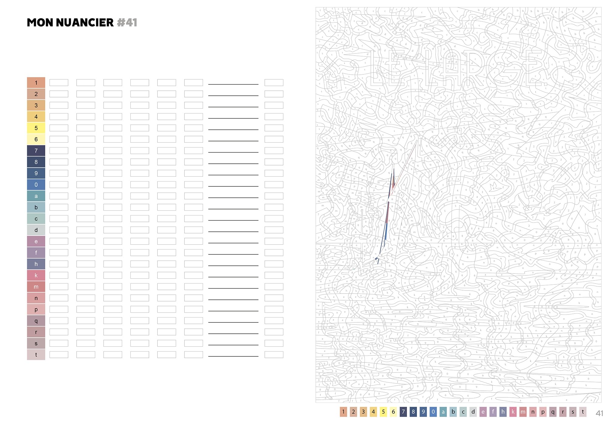 Escapades merveilleuses - Autour du monde: Coloriez les chiffres et découvrez l'image