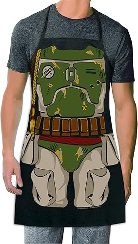 Miniatura 6 de Delantal de SuperGirl personaje de DC Comics de ICUP Algodón Negro Estándar