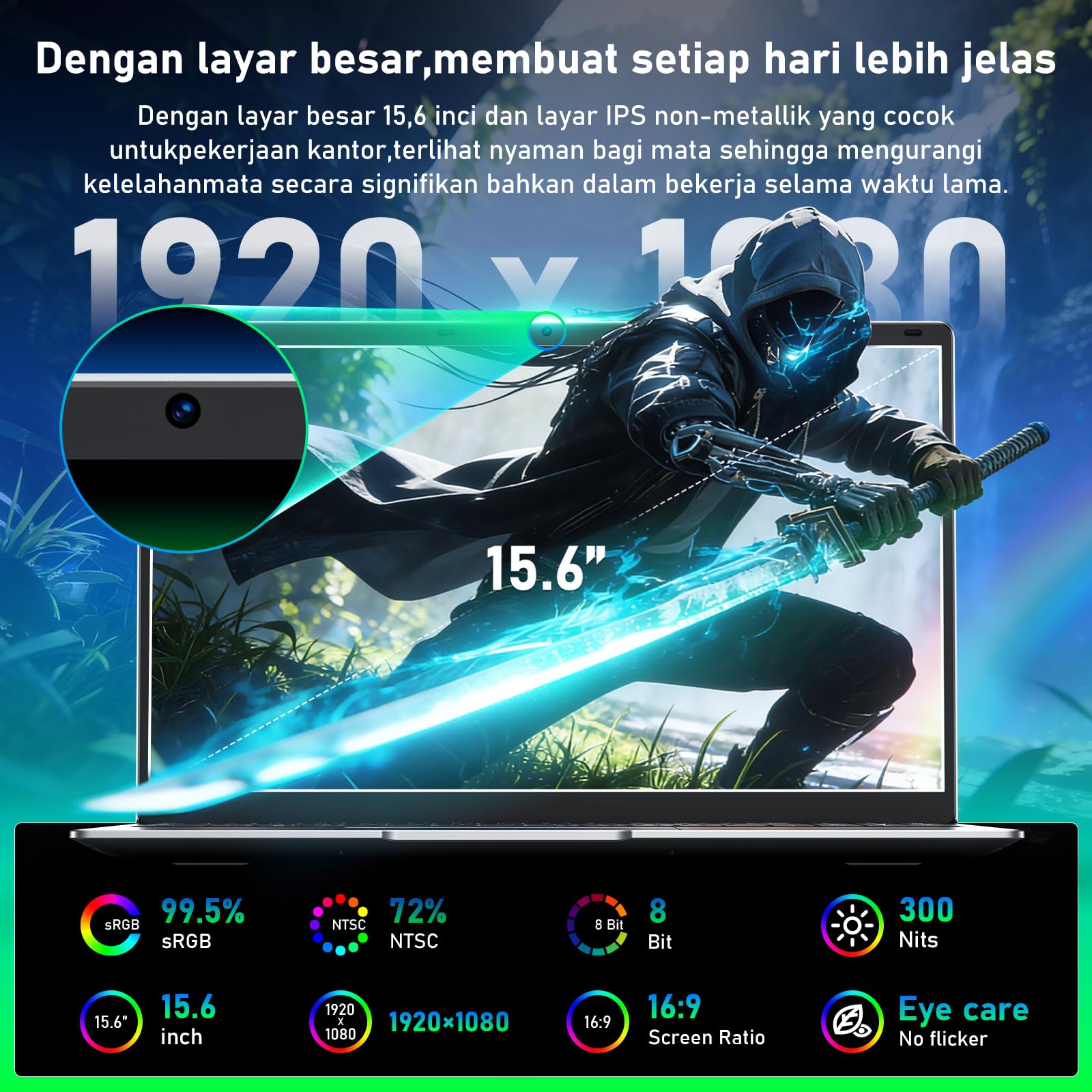 15,6" Ordinateur portable Win11 Pro avec 12 Go de RAM,SSD 256 Go,MS Office 365,écran 100 % sRGB,processeur N4000, Wi-Fi 5 double bande,Bluetooth 4.2, USB-A, HDMI, écran FHD 1920 x 1080 (N4000 12+256) - 4