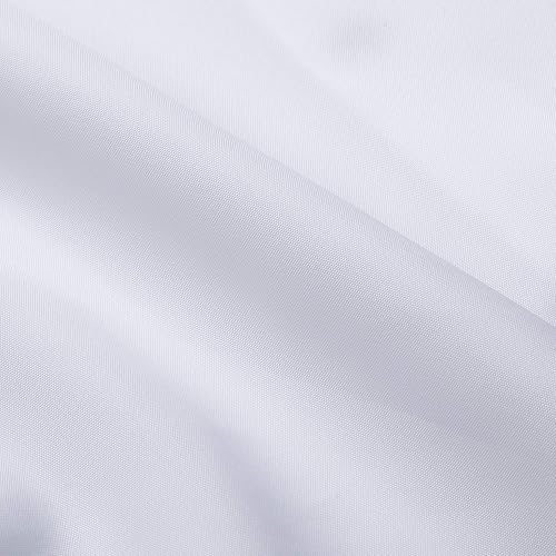 Miniatura 6 de Cortina de ducha lavable de 72 x 84 pulgadas, repelente al agua, tela de poliéster (mejor calidad de hotel) con ganchos de plástico curvos, extra