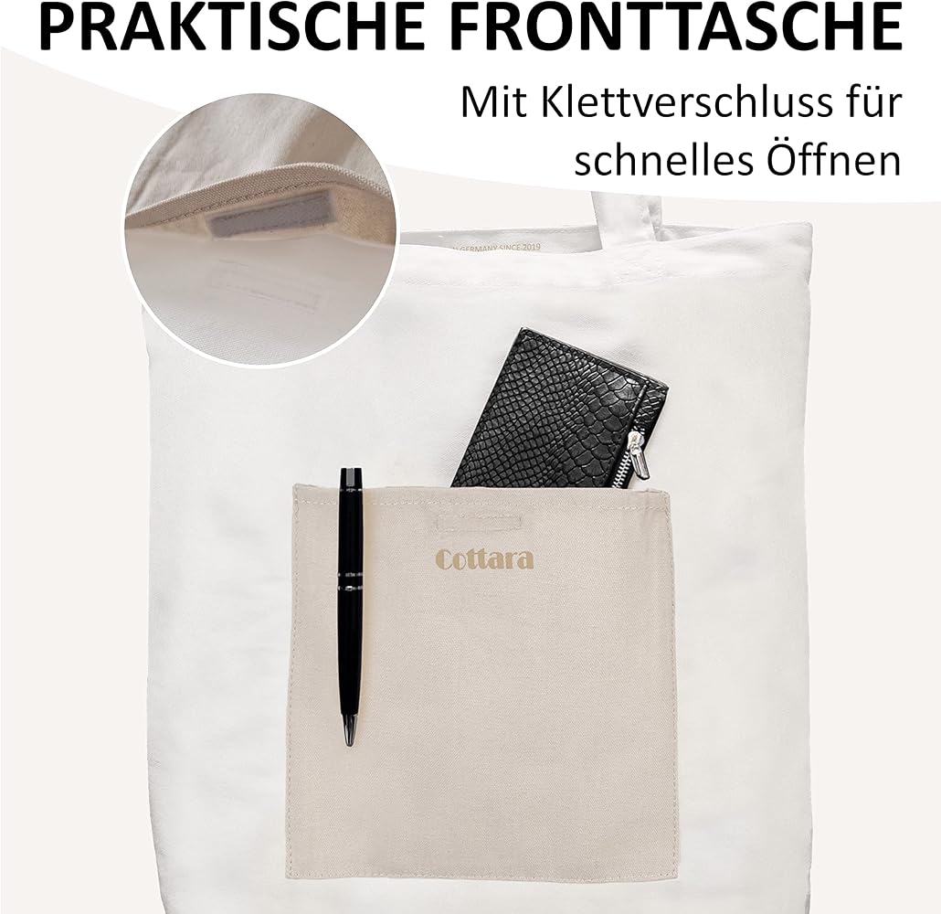 Borsa Spesa Grande Borsa In Cotone Naturale Grande, Pieghevole