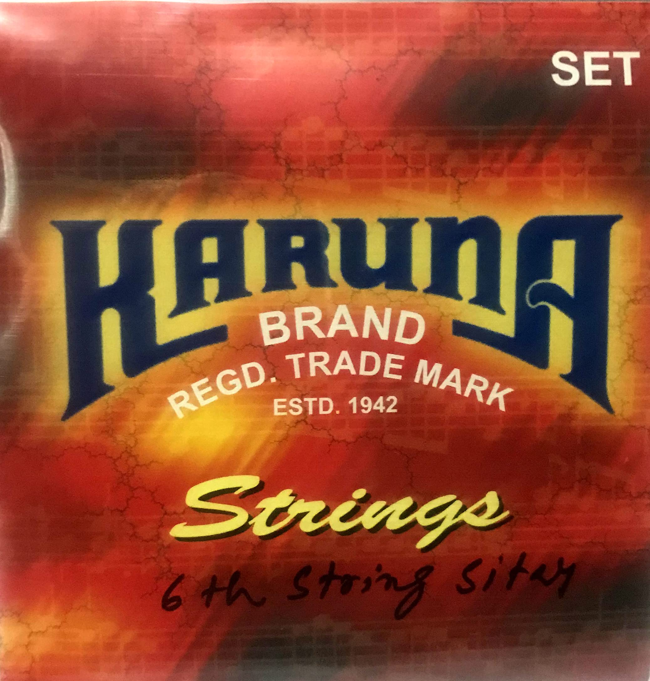 Karuna Vilayat Khani style Sitar Strings set With Sympathetic Tarabh 6+11