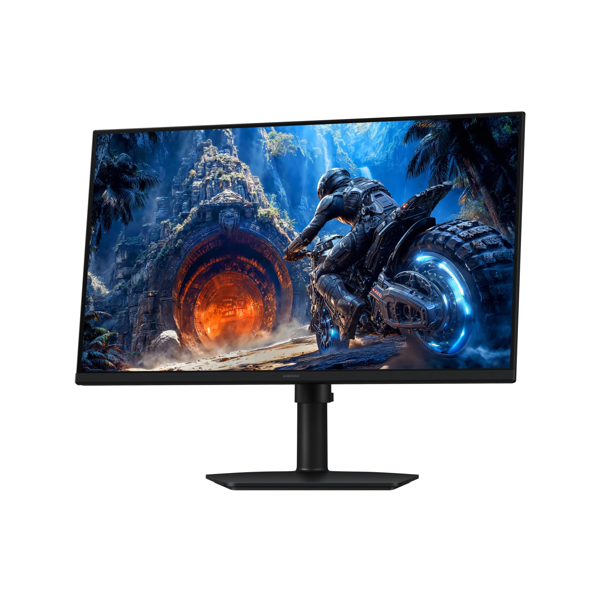 Samsung Écran Gaming Odyssey OLED G40H 27", Dalle Fast IPS, FHD 300Hz, 1ms, Luminosité Améliorée avec HDR10, Écran Plat, Pied Ajustable en Hauteur, Inclinable, Pivotable, HDMI 2.0, LS27HG402EUXEN