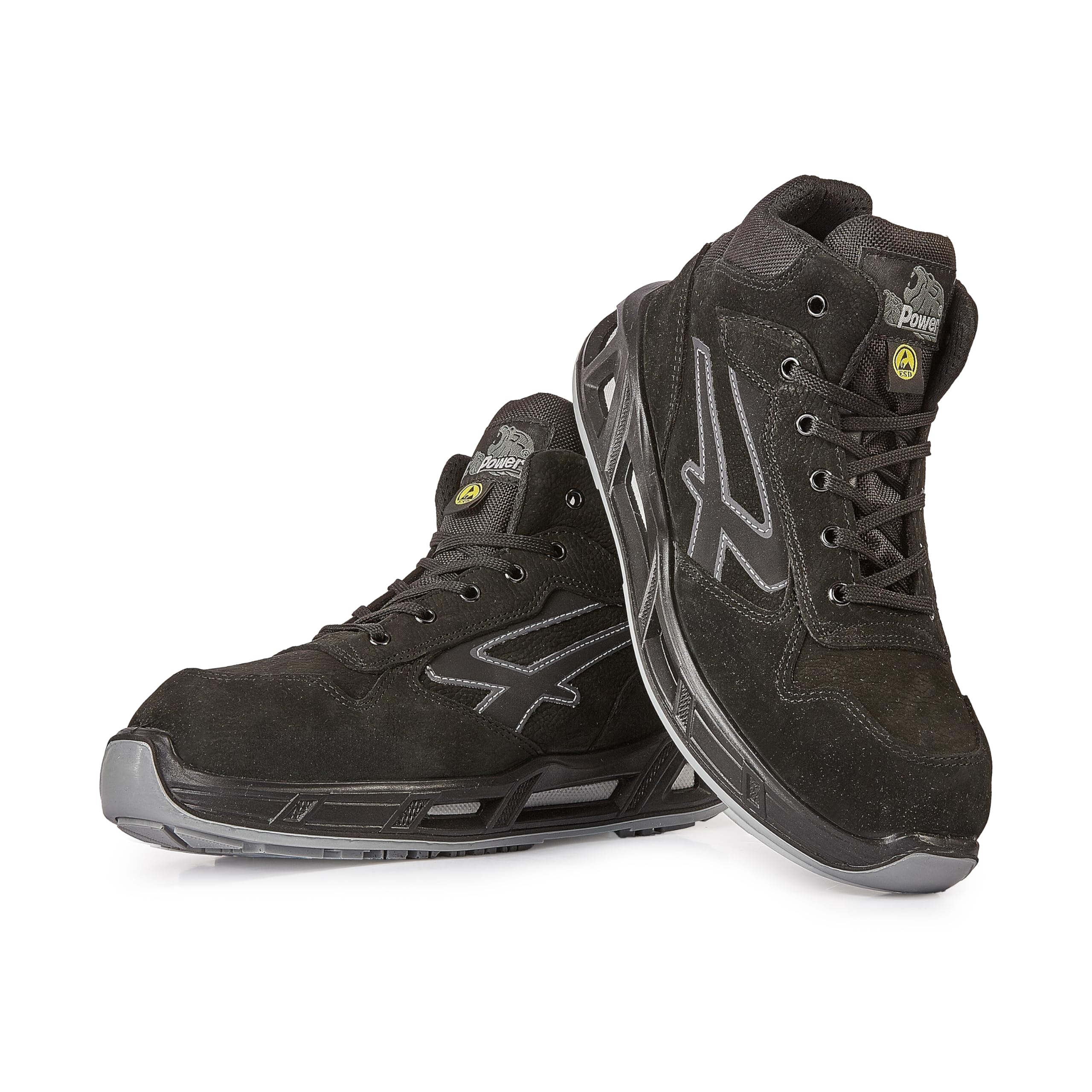 Sicherheitsstiefel RedCarpet Schwarz/Grau S3 Lift Carpet U.Power