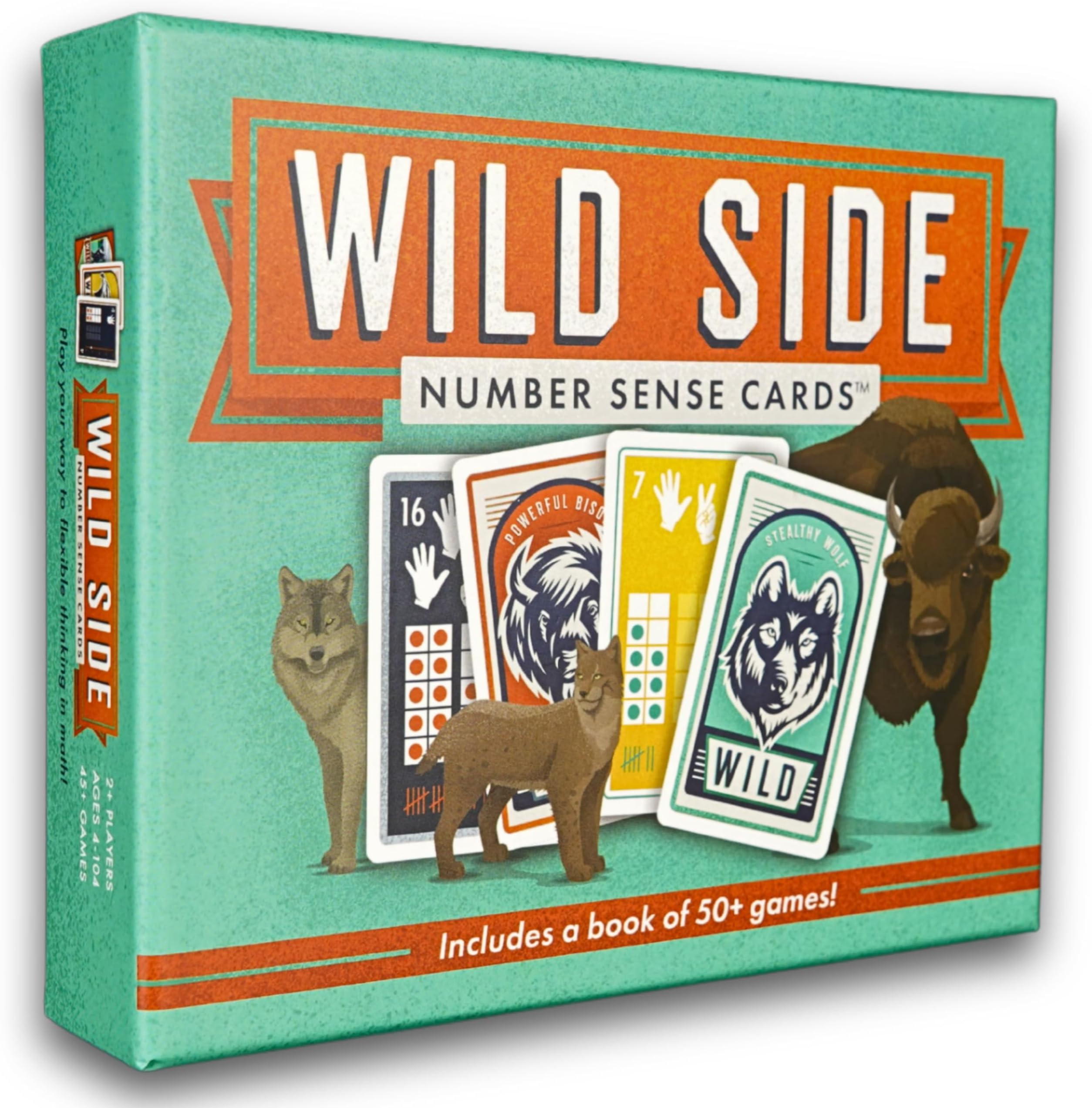 Award-Winning Math Deck for Kids| 50+ Math Games for Kids to Support Concepts Including Addition, Subtraction, Multiplication, & More! Perfect for Homeschool, Classroom, Travel & Family Games!