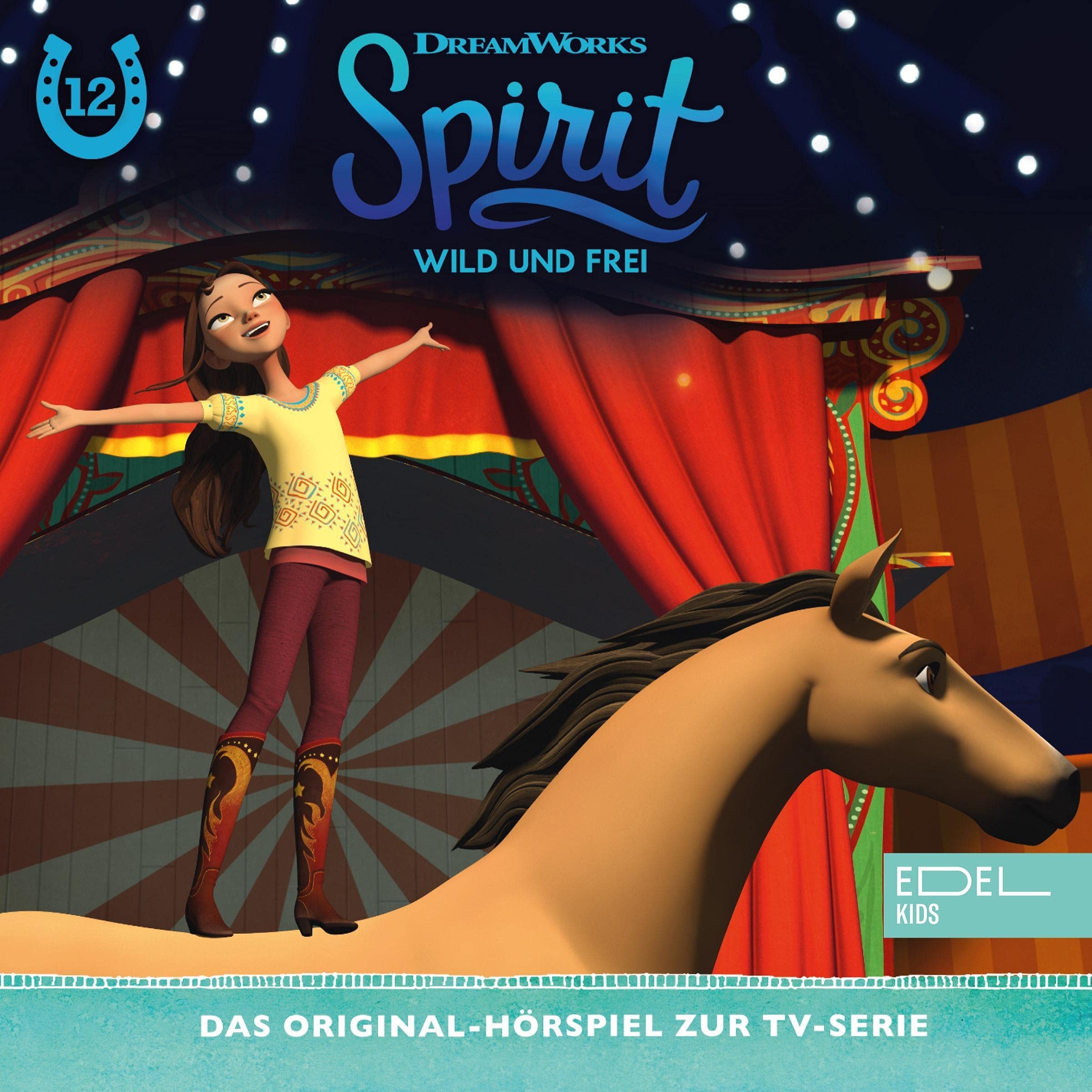 Cover art for Tante Cora muss bleiben / Lucky und der Zirkus 1+2. Das Original-Hörspiel zur TV-Serie