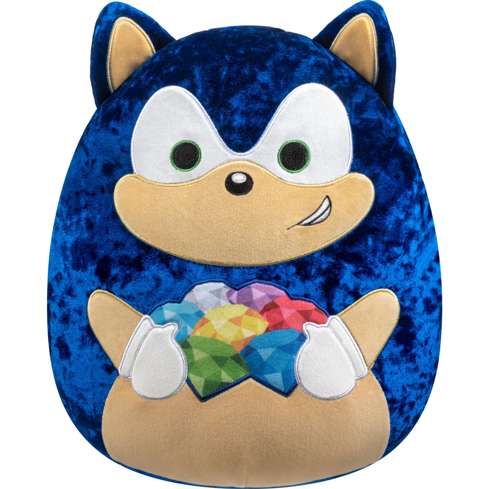 Squishmallows Original 12in “35th Anniversary Velvet Sonic” Sonic The Hedgehog Plush (Medium-Sized)