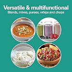 Hamilton Beach 2 Speed Hand Blender with Blending Wand, Whisk and Chopping Bowl Attachments, 59765C