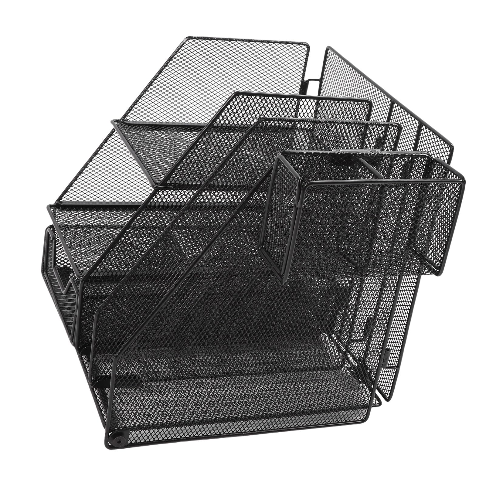 Jeffergarden Organizer Scrivania in Rete, Portaposate con Cassetto e