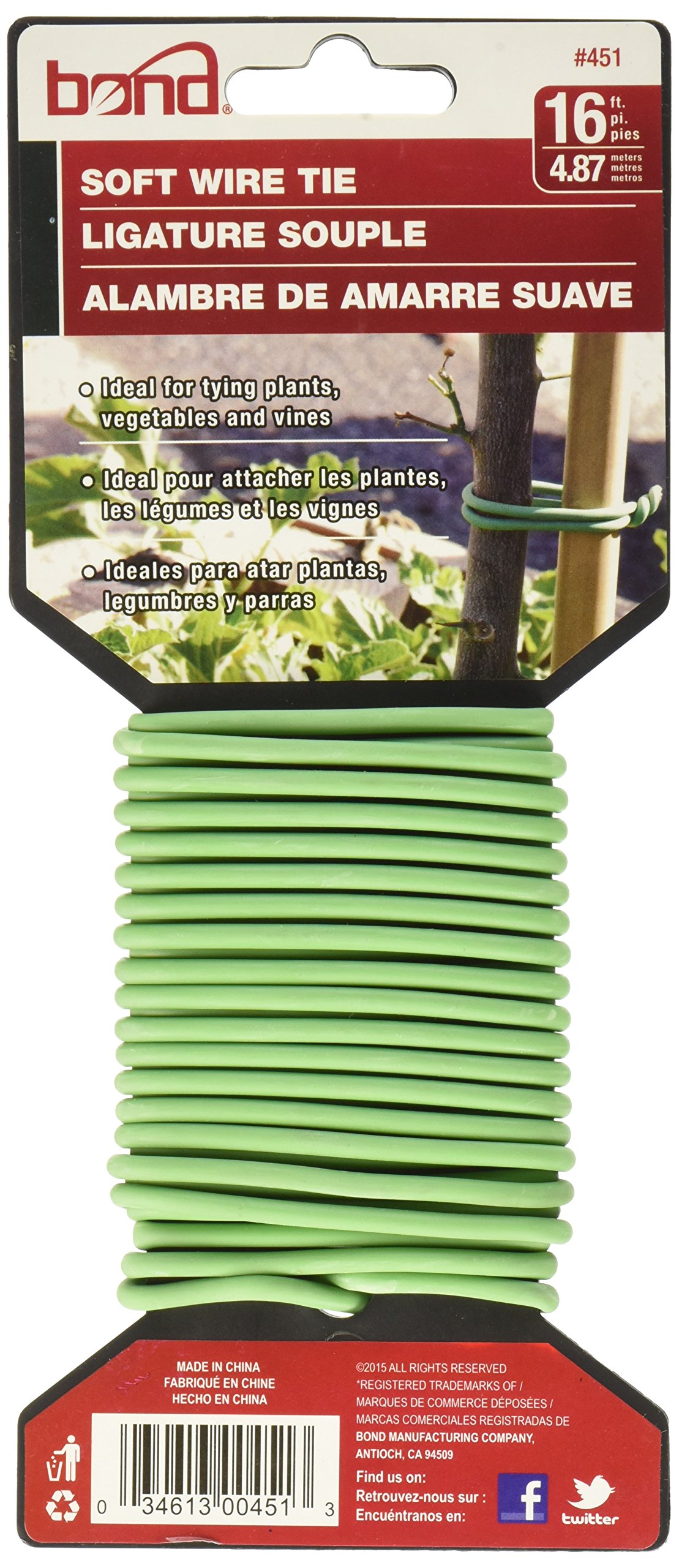 Bond Soft Twist Tie, 16'