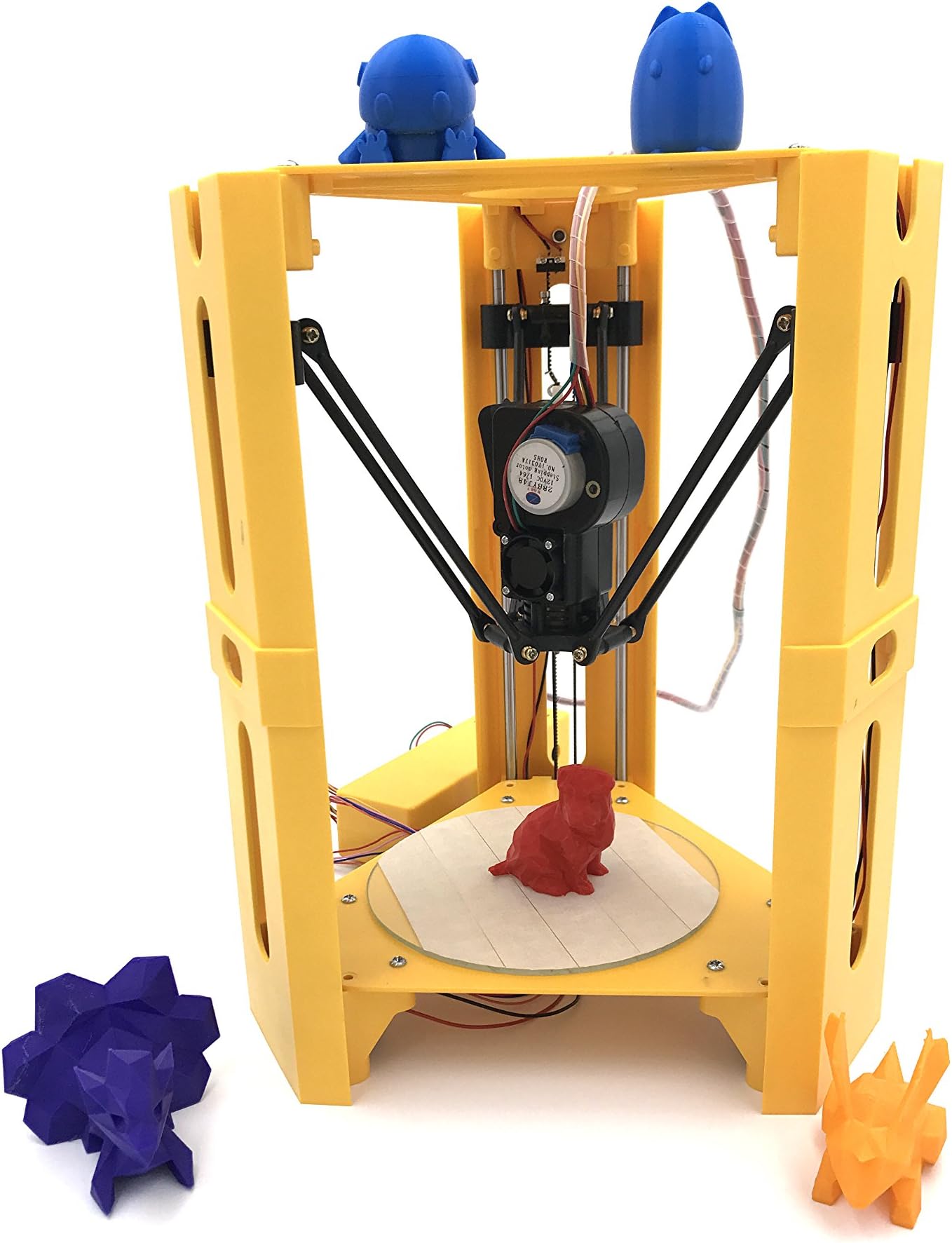 Mikki Kmaxx - 101Hero Pylon 3D Printer (Yellow) - The World's Most Affordable 3D Printer