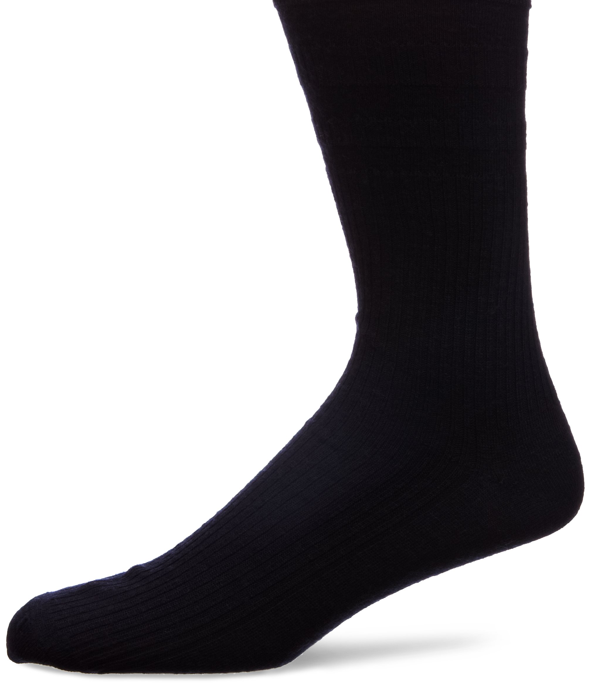 HJ Hall Socks Mens Original Wool Rich Softop Diabetic- 1 Pair - Navy (Size 6-11U