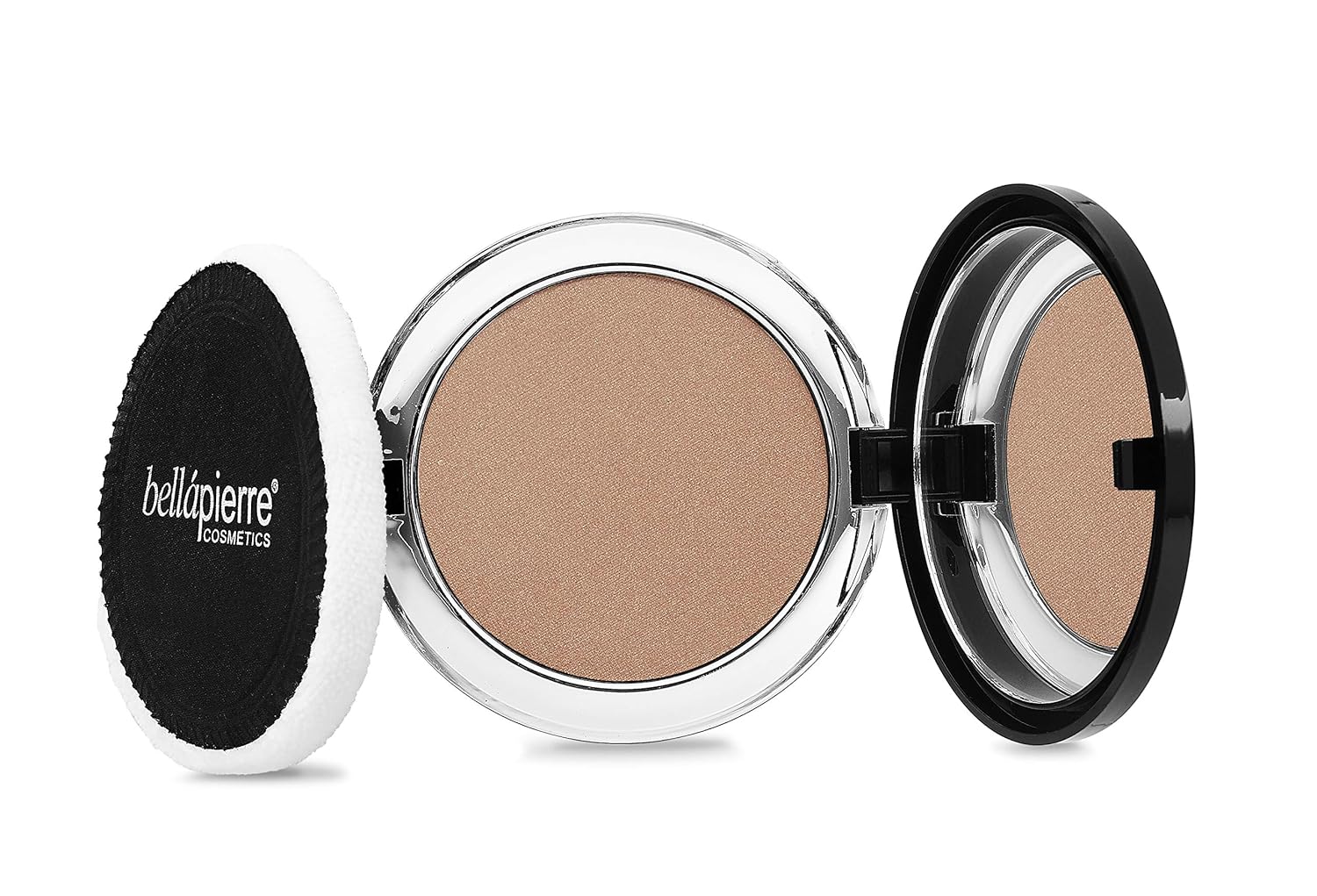bellapierre Compact Mineral Bronzer | Beautifully Warms for a Sun Kissed Glow | Infused with Nourishing Jojoba | Non-Toxic & Paraben Free Formula - Pure Element - 0.35 Oz