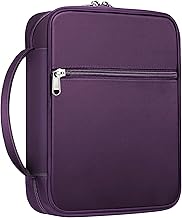 FINPAC Bible Cover, Standard Size Bible Zipper Protective Bag, Perfect for Moms, Boys, Girls, Women,