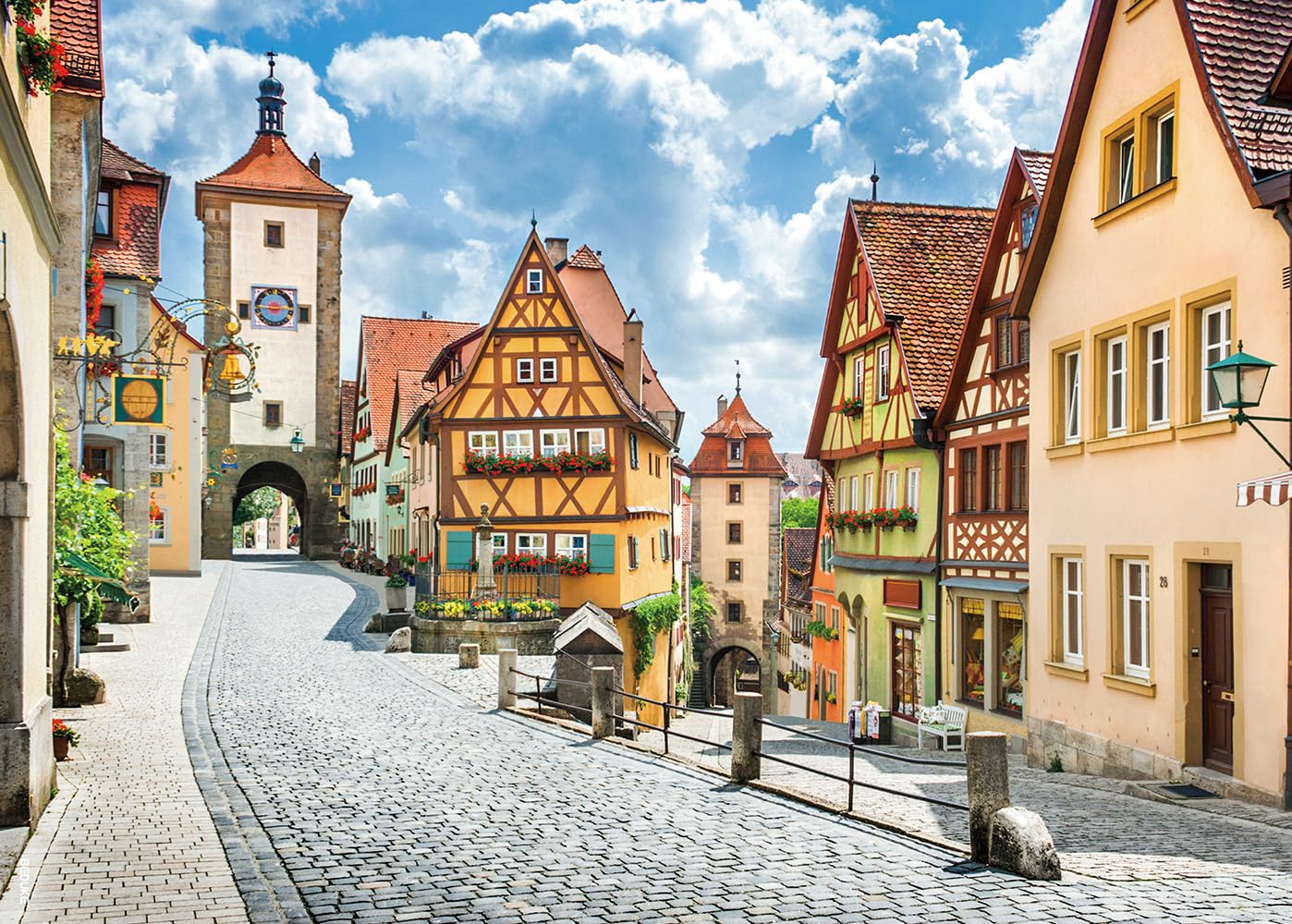 BEDUKE Jigsaw Puzzles for Adults 1000 Pieces Germany Thick Sturdy Precise Interlocking Family Game 1000 Piece Puzzle Age 14+