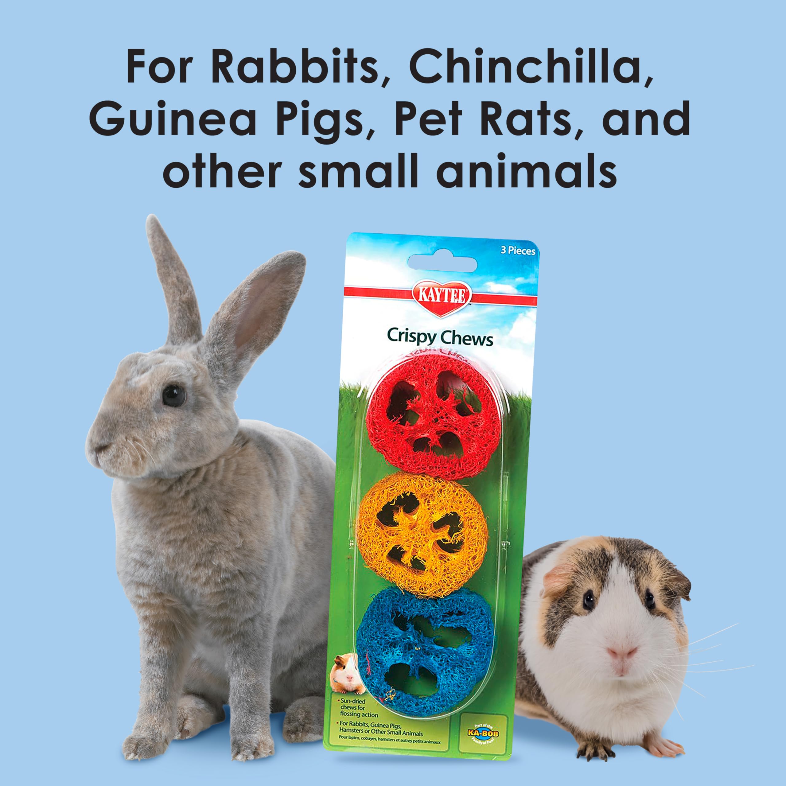 Kaytee masticables crujientes - masticables Naturales para Mascotas pequeñas