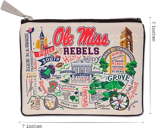 Miniatura 6 de Catstudio Bolsa con cremallera Parent South College, Universidad de Mississippi (Ole Miss)