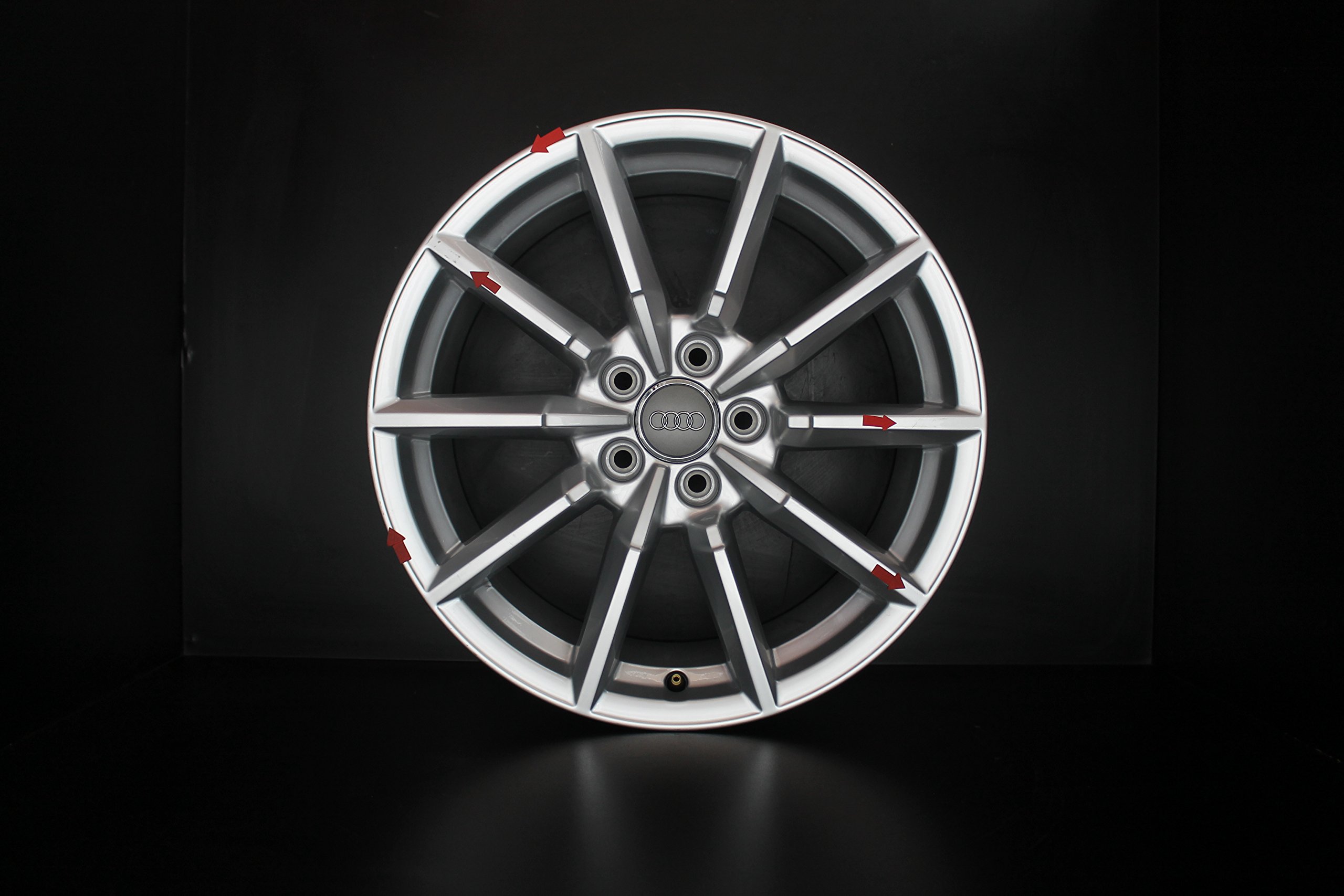 Genuine Audi S Line Tt Tts 8s 8s C Wheel Set 18 Inch 9 A3 Amazon Co Uk Car Motorbike