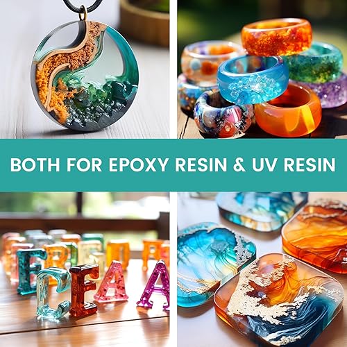Miniatura 5 de Resiners Tinte de resina epoxi  Pasta de pigmento de resina de 20 colores, resina UV translúcida líquida colorante concentrado para hacer velas,